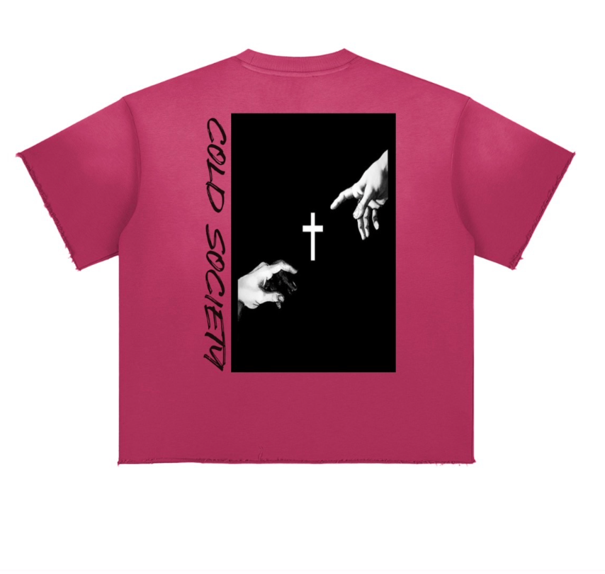 Pink "Cold Society" Sleeveless" Shirt