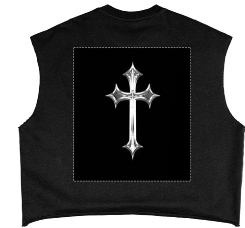 Black "cross" Shirt